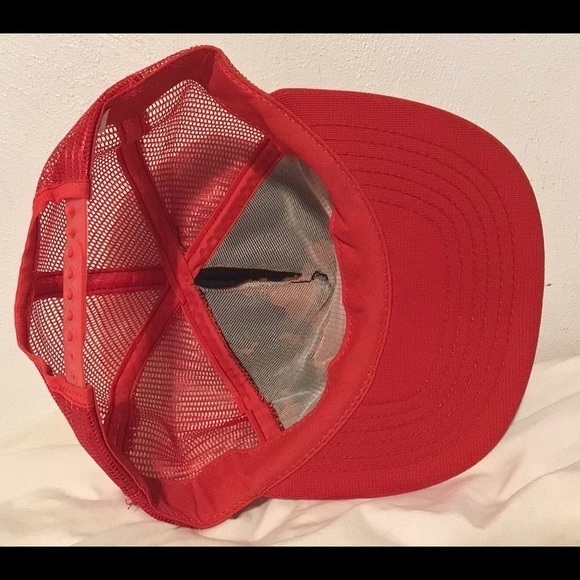 VINTAGE! Rental Tools And Equipment Co Hat Cap Snapback Mesh Trucker Made in USA - Picture 6 of 7